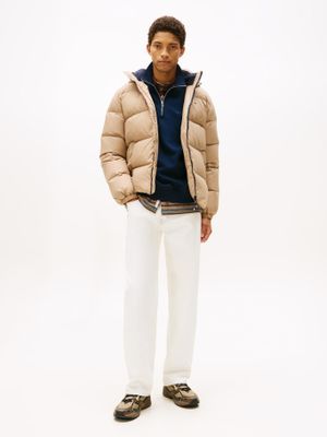 Imagen 2 del producto Parka Essential Acolchada Con Gorro Beige Tommy Jeans