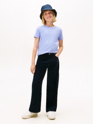 Imagen 2 del producto Polera Con Logo Script Celeste Tommy Hilfiger