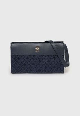 Bandolera Im Latam Jacquard DW6 Azul Tommy Hilfiger