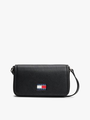 Crossover Must Con Solapa Negro Tommy Jeans