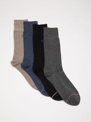 Imagen 1 del producto Pack De 4 Calcetines Para Vestir Azul Tommy Hilfiger