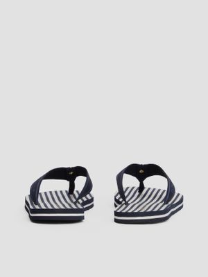 Imagen 2 del producto Sandalia De Tejido Trenzado Y Rayas Azul Tommy Hilfiger