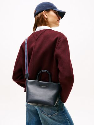 Imagen 2 del producto Tote Solid Con Logo Azul Tommy Hilfiger