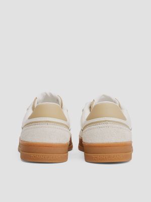 Imagen 2 del producto Zapatillas The Greenwich De Cuero Beige Tommy Jeans
