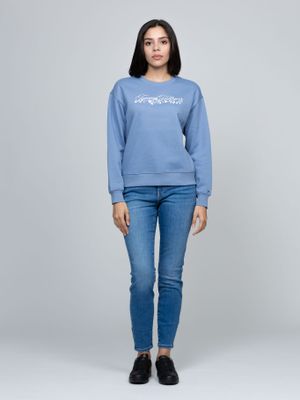 Imagen 2 del producto Polerón Gráfico Con Logo Azul Tommy Hilfiger