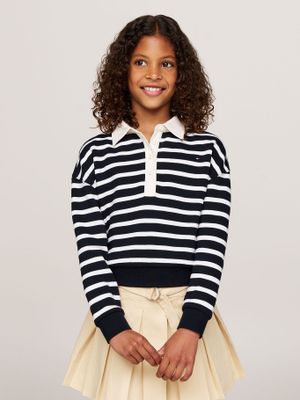 Imagen 1 del producto Polerón Amplio A Rayas Multicolor Tommy Hilfiger