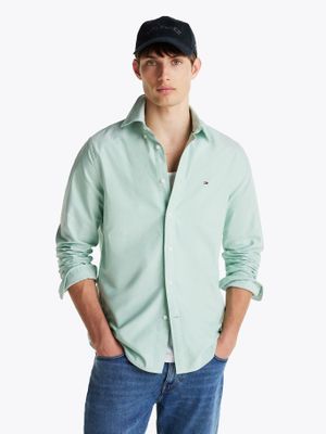 Imagen 1 del producto Camisa Oxford Heritage Regular Verde Tommy Hilfiger