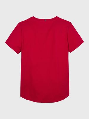 Imagen 2 del producto Polera Script Logo Metalizado Rojo Tommy Hilfiger