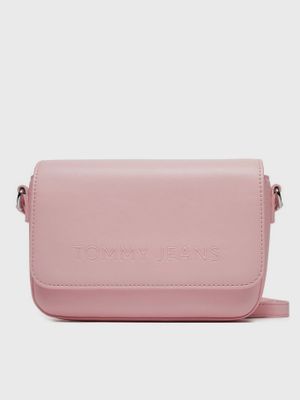 Bandolera Essential Con Solapa Rosa Tommy Hilfiger