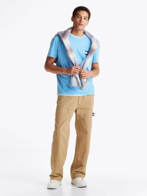 Imagen 2 del producto Polera Heritage Flag Logo Celeste Tommy Jeans