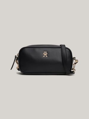 Bandolera Refined Monogram Negro Tommy Hilfiger