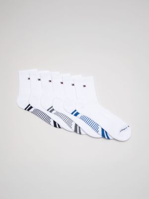 Imagen 1 del producto Pack 6 Pares Calcetin Tobilleros Blanco Tommy Hilfiger