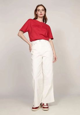 Imagen 2 del producto Zapatillas Essential Retro De Cuero Rojo Tommy Jeans