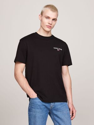 Polera Con Logo En La Espalda Negro Tommy Jeans