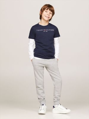 Imagen 2 del producto Polera Kids Essential Logo C-Neck Azul Tommy Hilfiger