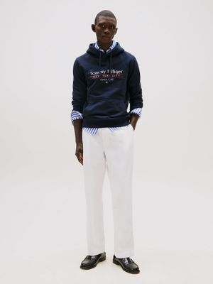 Imagen 2 del producto Polerón Hoodie Center DW5 Logo Azul Tommy Hilfiger