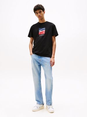 Imagen 2 del producto Polera Con Logo Distintivo Negro BDS Tommy Jeans
