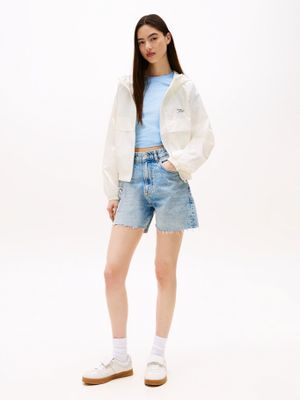 Imagen 2 del producto Cortavientos Jacquard Repelente Agua Blanco Tommy Jeans