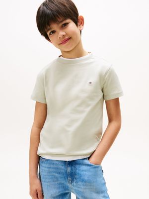 Polera De Niño Essential -Cotton Verde Tommy Hilfiger