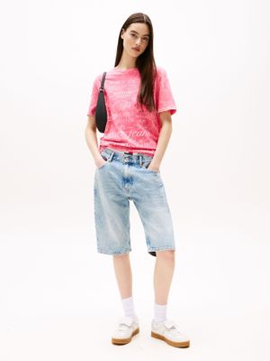 Imagen 2 del producto Polera Multilogo Relaxed Fit Rosado T1I Tommy Jeans