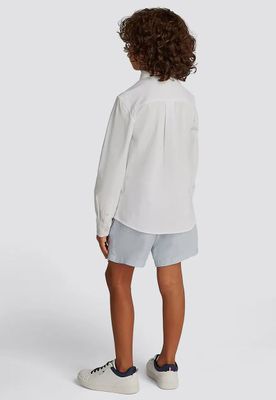 Imagen 2 del producto Camisa De Corte Regular En Piqué Blanco Tommy Hilfiger