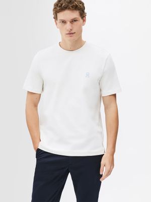 Polera Monogram Logo Blanco Tommy Hilfiger