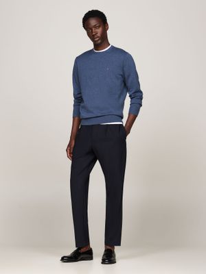 Imagen 2 del producto Sweater Básico Signature C-DBZ Azul Tommy Hilfiger