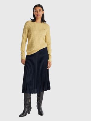 Imagen 2 del producto Sweater De Tejido Cable Beige Tommy Hilfiger