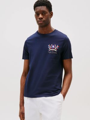 Imagen 1 del producto Polera Hilfiger Colour Crest Azul Tommy Hilfiger