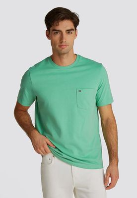 Polera Essential Solid Pocket Verde Tommy Hilfiger