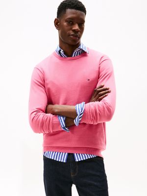 Sweater Essential C-Neck Rosado Tommy Hilfiger