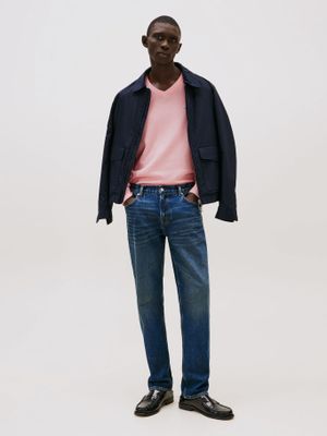 Imagen 2 del producto Sweater Básico Signature V-Neck Rosa Tommy Hilfiger