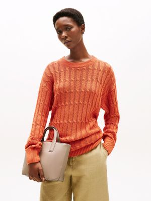 Imagen 2 del producto Tote Con Bandolera Textil Beige Tommy Hilfiger