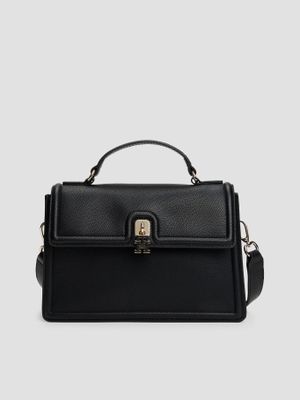 Cartera Eternity Mini Satchel Negro Tommy Hilfiger