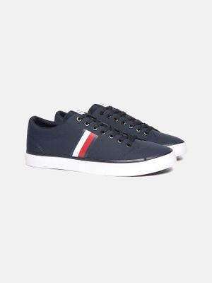 Zapatillas Con Logo En La Cinta Azul Tommy Hilfiger