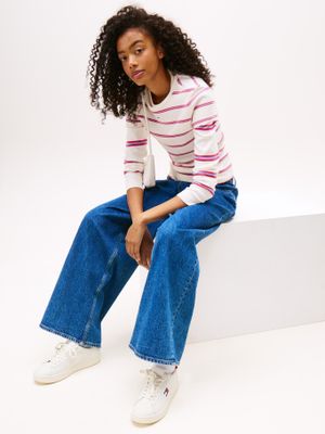 Imagen 2 del producto Zapatillas Cuero Blanco Tommy Jeans K9