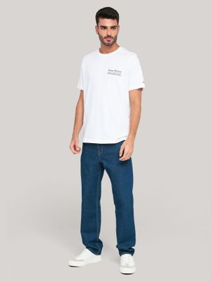 Imagen 2 del producto Polera De Cuello Redondo YBR Logo Blanco Tommy Hilfiger