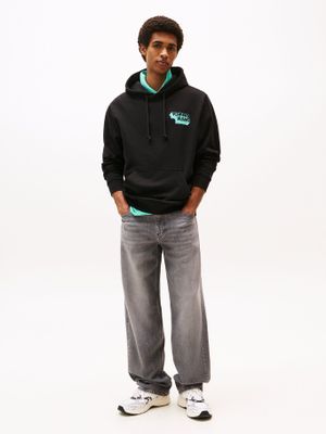 Imagen 2 del producto Polerón Hoodie Logo Gráfico Negro BDS Tommy Jeans