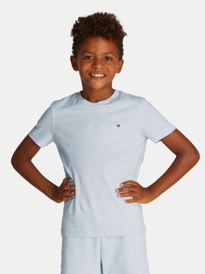 Polera Essential Cuello Redondo Celeste Tommy Hilfiger