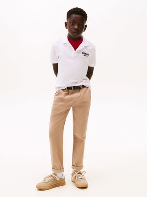 Imagen 2 del producto Polo Varsity Gráfico- Niño Blanco Tommy Hilfiger