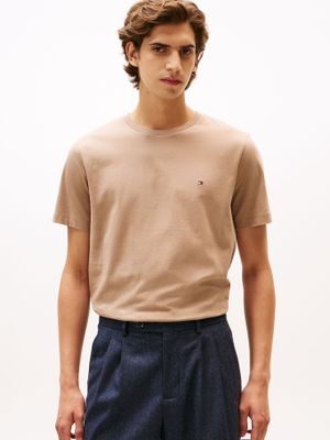 Imagen 1 del producto Polera Essential Cotton C-Neck R Beige Tommy Hilfiger