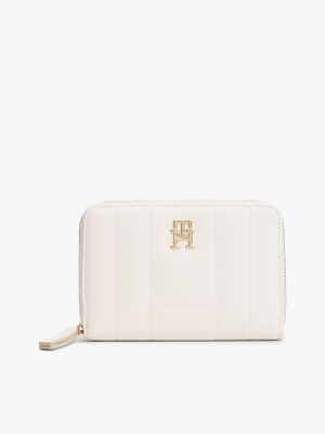 Billetera Feminine Acolchada Blanco Tommy Hilfiger