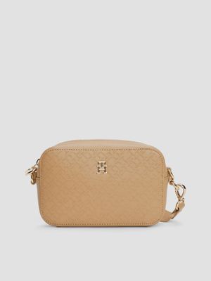 Cartera Distinct_Monogram Beige Tommy Hilfiger