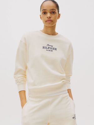 Imagen 1 del producto Polerón Con Logo Bordado Blanco Tommy Hilfiger