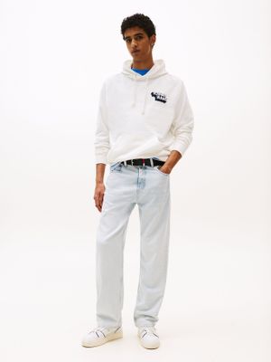 Imagen 2 del producto Polerón Hoodie Logo Gráfico Blanco YBL Tommy Jeans