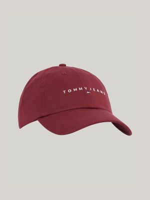 Imagen 1 del producto Jockey De Seis Paneles Con Logo Burdeo Tommy Jeans