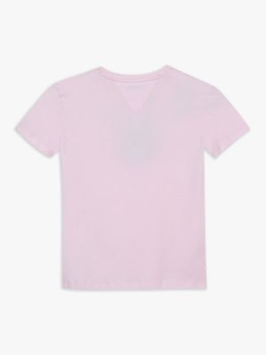 Imagen 2 del producto Polera Flag Graphic Logo Rosado Tommy Hilfiger