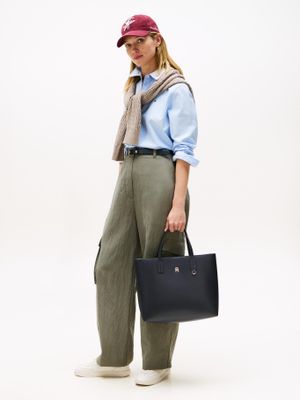 Imagen 2 del producto Cartera Satchel Icon Azul Tommy Hilfiger