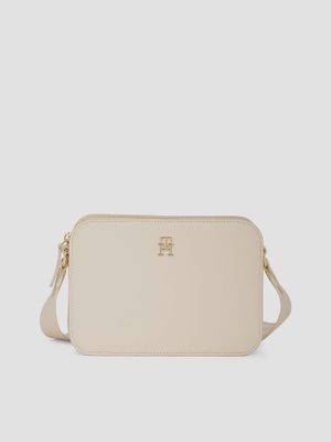 Bandolera Con Monotipo Logotape Beige Tommy Hilfiger