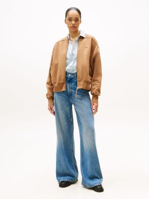 Imagen 2 del producto Polerón Tonal Bomber Café GWA Tommy Hilfiger